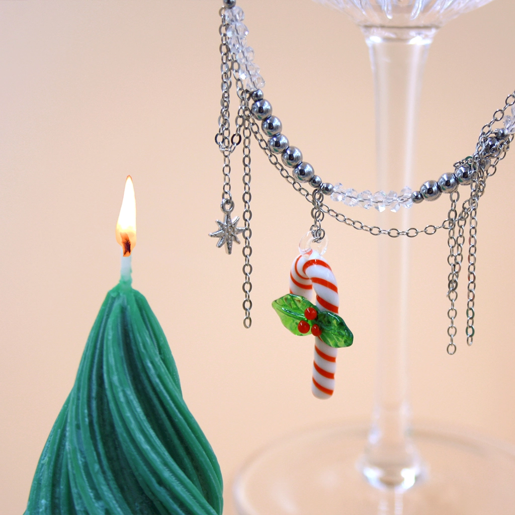 BYLOCAL Vánoční stromeček - dekorativní sojová svíčka v dárkovém balení