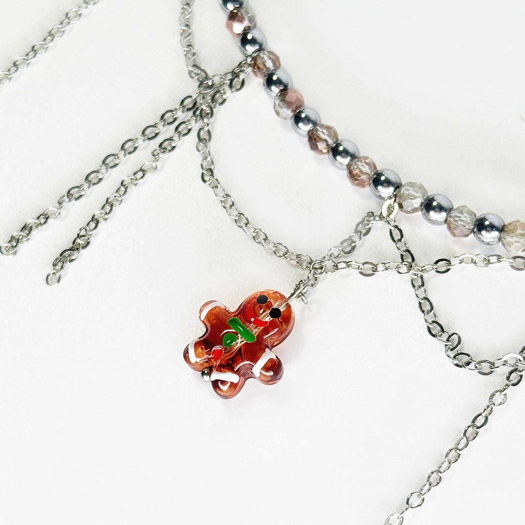 SIELI Gingerbread Náhrdelník s hematitem