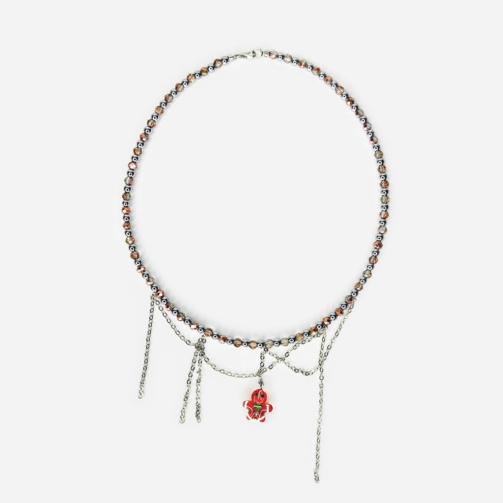 SIELI Gingerbread Náhrdelník s hematitem