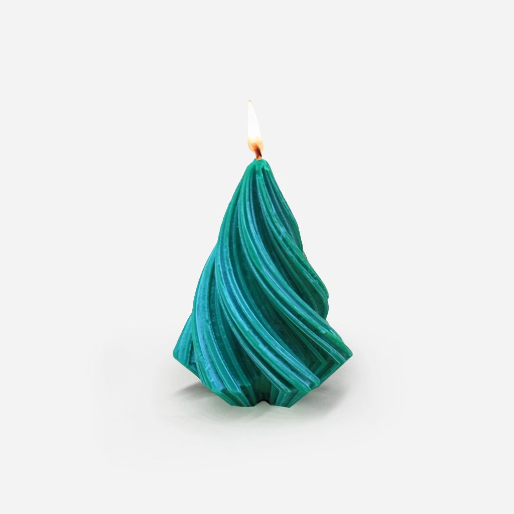 BYLOCAL Vánoční stromeček - dekorativní sojová svíčka v dárkovém balení